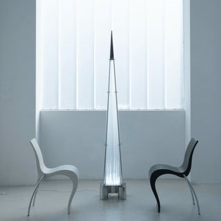 Riley Modern Glass Floor Lamp-Neutral Decor