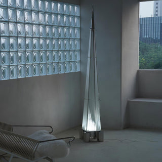 Riley Modern Glass Floor Lamp-Neutral Decor