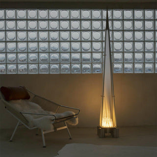 Riley Modern Glass Floor Lamp-Neutral Decor