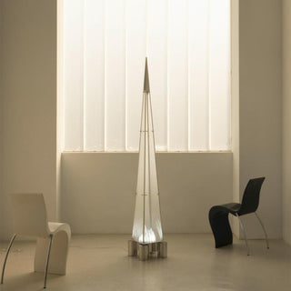 Riley Modern Glass Floor Lamp-Neutral Decor