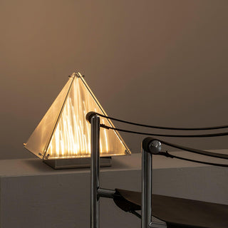 Lampe de Table Mymiryre en Verre Pyramide