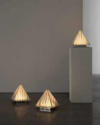 Lampe de Table Mymiryre en Verre Pyramide