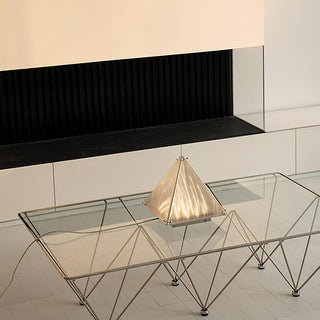 Lampe de Table Mymiryre en Verre Pyramide