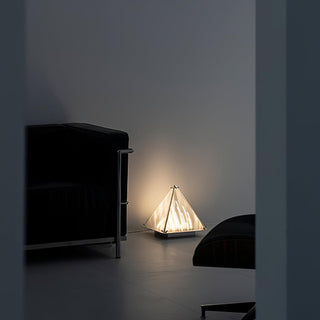 Lampe de Table Mymiryre en Verre Pyramide