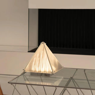 Lampe de Table Mymiryre en Verre Pyramide