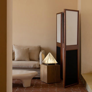 Lampe de Table Mymiryre en Verre Pyramide