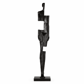 Fragmented Form Sculpture-Neutral Decor