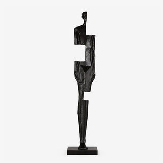 Fragmented Form Sculpture-Neutral Decor