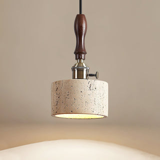 Sycaran Suspension Noyer Travertin Moderne