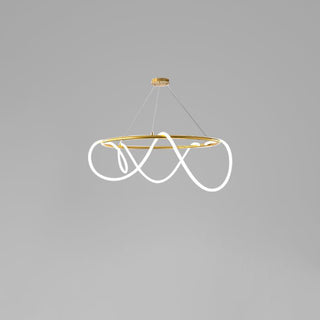 Lustra Lustre Flexible Silicone Courbe Moderne Élégant