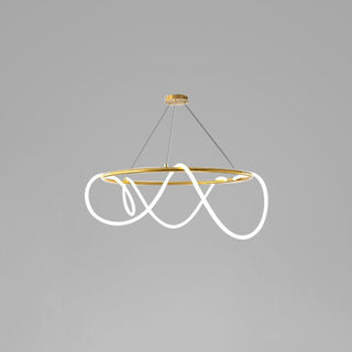 Lustra Lustre Flexible Silicone Courbe Moderne Élégant