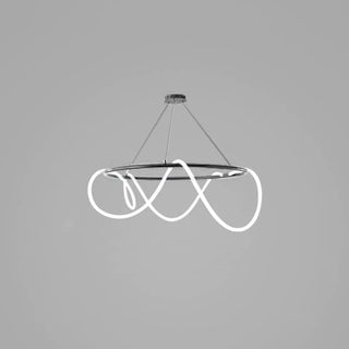 Lustra Lustre Flexible Silicone Courbe Moderne Élégant