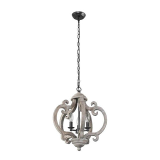 Myviniel Suspension Bois Métal Vintage Industrielle Salon