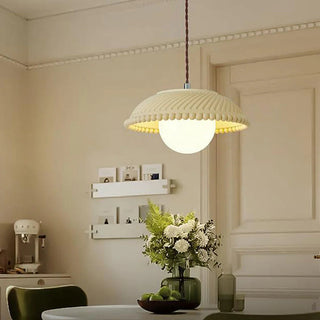 Aria Moderne LED Verre Résine Suspension Chambre à Couche