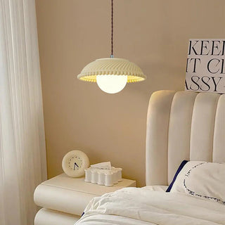 Aria Moderne LED Verre Résine Suspension Chambre à Couche