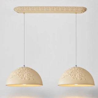 Aria Français LED Métal Résine Suspension Chambre à Coucher