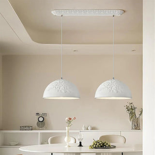 Aria Français LED Métal Résine Suspension Chambre à Coucher