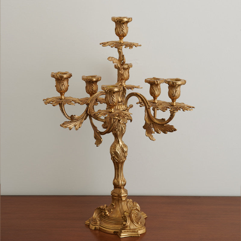Renarine Lustre à Sept Lumières Style Rococo