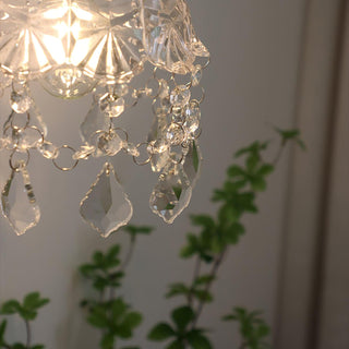 Stem Applique Murale en Cristal avec Franges de Luxe