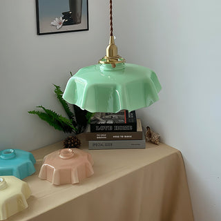 Civen Suspension Fleur  Verre