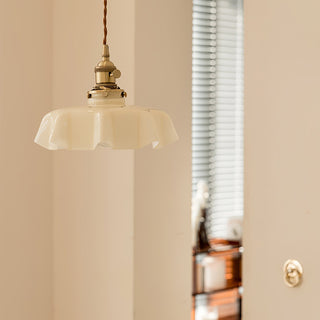 Civen Suspension Fleur  Verre