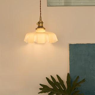 Civen Suspension Fleur  Verre