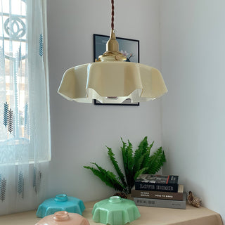 Civen Suspension Fleur  Verre