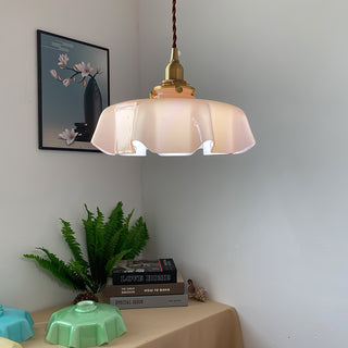 Civen Suspension Fleur  Verre