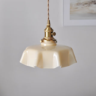 Civen Suspension Fleur  Verre