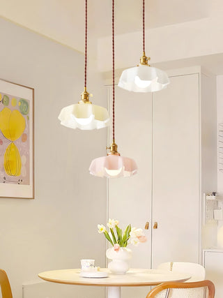 Lustra Suspension Fleur Française pour Salle à Manger