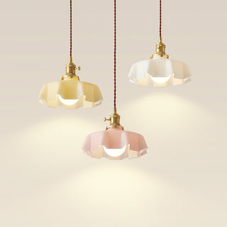 Civen Suspension Fleur  Verre