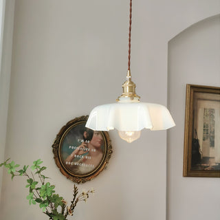 Civen Suspension Fleur  Verre