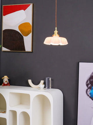 Lustra Suspension Fleur Française pour Salle à Manger