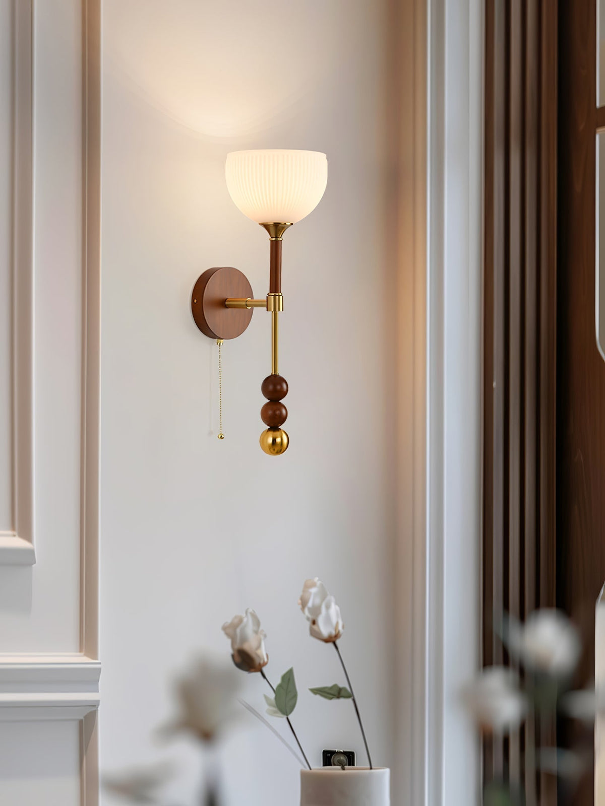 Hilda Applique Murale Roma Elegance en Bois