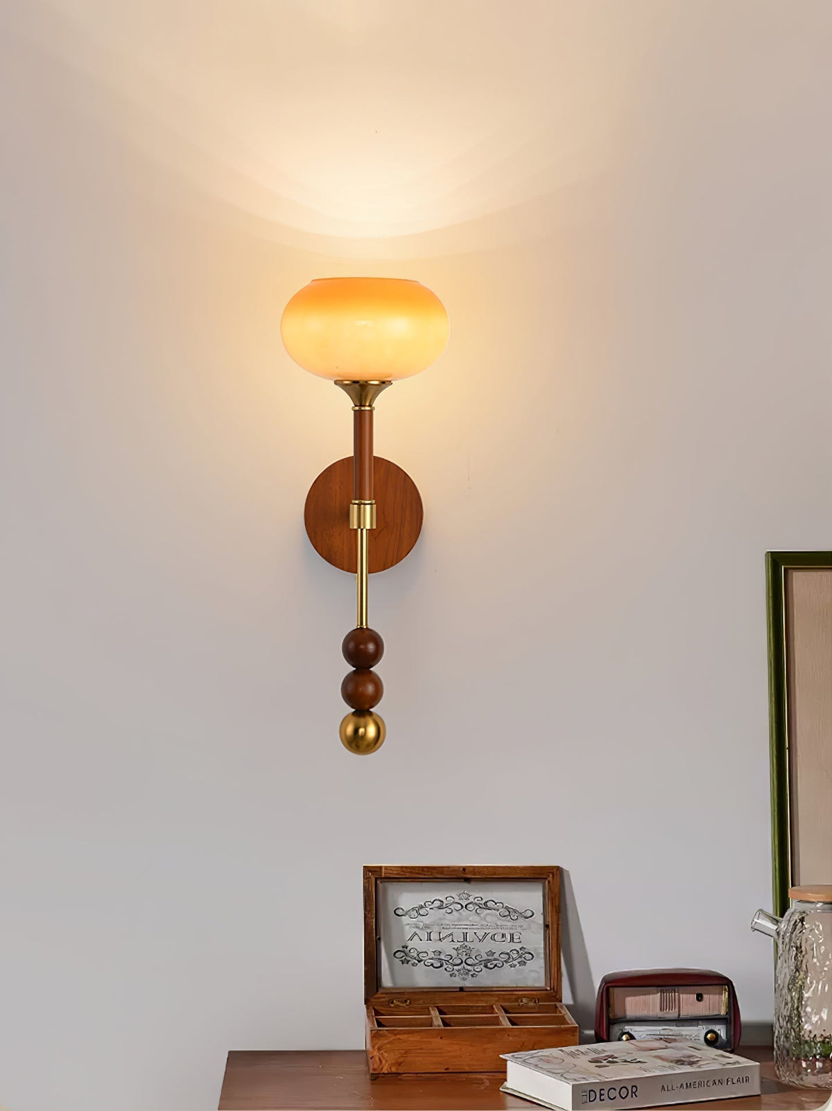 Hilda Applique Murale Roma Elegance en Bois