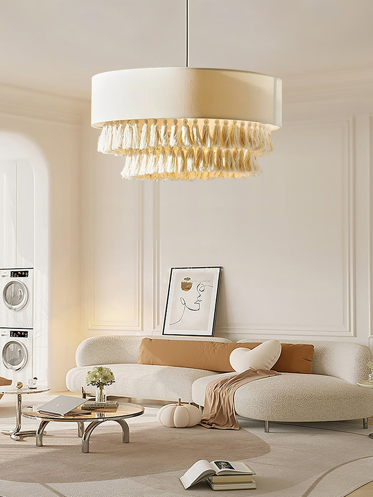 Mirien Postmoderne Luxe Tissu Suspension
