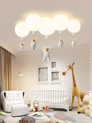 Solara Lampe Plafonnier Acrylique Ballon Astronaute-Luire
