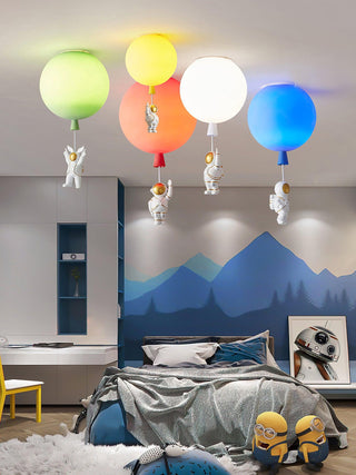 Solara Lampe Plafonnier Acrylique Ballon Astronaute-Luire