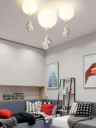 Solara Lampe Plafonnier Acrylique Ballon Astronaute-Luire