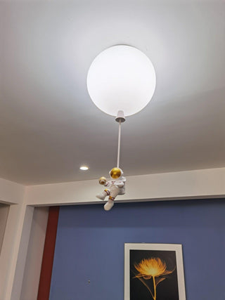 Solara Lampe Plafonnier Acrylique Ballon Astronaute-Luire