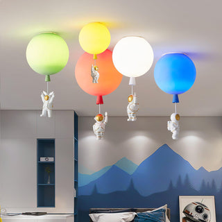 Solara Lampe Plafonnier Acrylique Ballon Astronaute-Luire