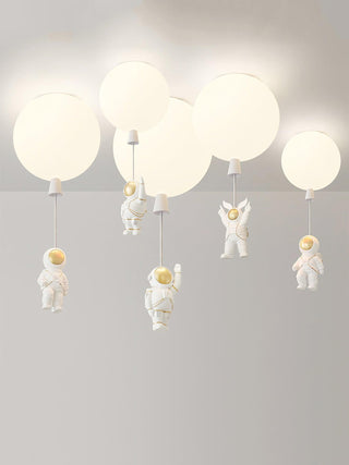 Solara Lampe Plafonnier Acrylique Ballon Astronaute-Luire