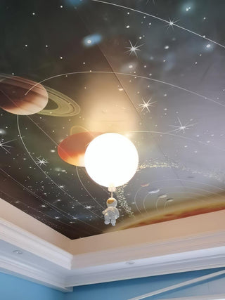 Solara Lampe Plafonnier Acrylique Ballon Astronaute-Luire