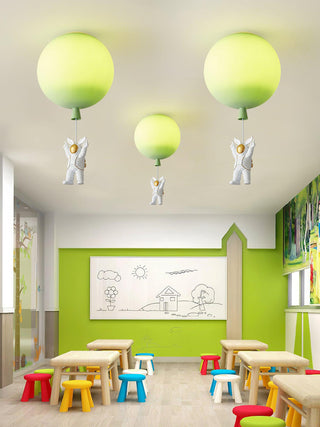 Solara Lampe Plafonnier Acrylique Ballon Astronaute-Luire