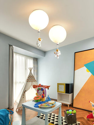 Solara Lampe Plafonnier Acrylique Ballon Astronaute-Luire