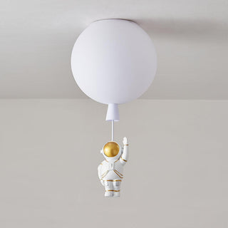 Solara Lampe Plafonnier Acrylique Ballon Astronaute-Luire