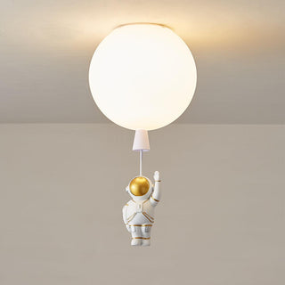 Solara Lampe Plafonnier Acrylique Ballon Astronaute-Luire