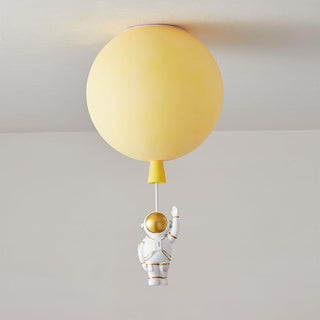 Solara Lampe Plafonnier Acrylique Ballon Astronaute-Luire