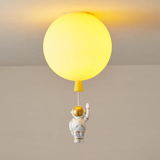 Solara Lampe Plafonnier Acrylique Ballon Astronaute-Luire