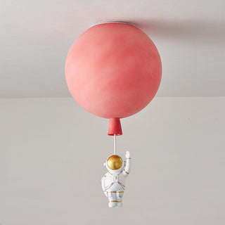 Solara Lampe Plafonnier Acrylique Ballon Astronaute-Luire